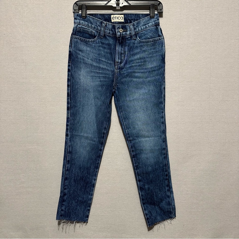 Etica Blue Ankle & Cropped Jeans